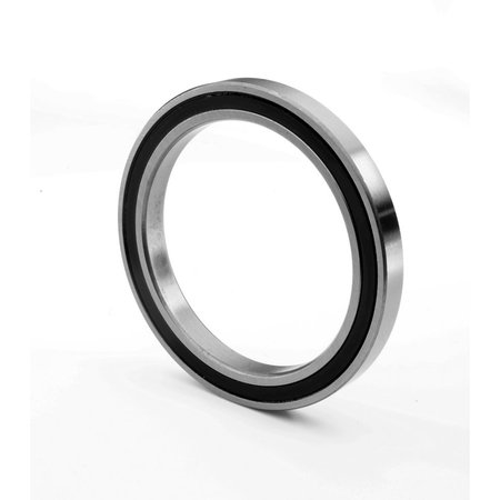 TRITAN Deep Groove Ball Bearing, Stainless Steel, Narrow Series, 12mm Bore, 21mm OD, 5mm W, Lubricated SS61801 2RS FM222